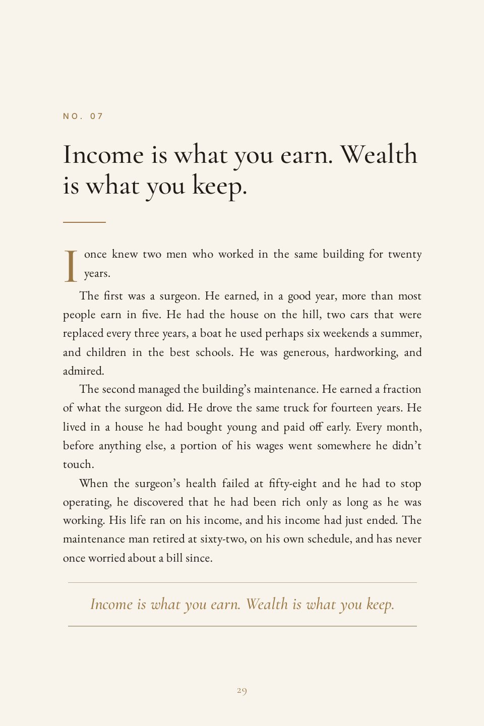 Principle 07
